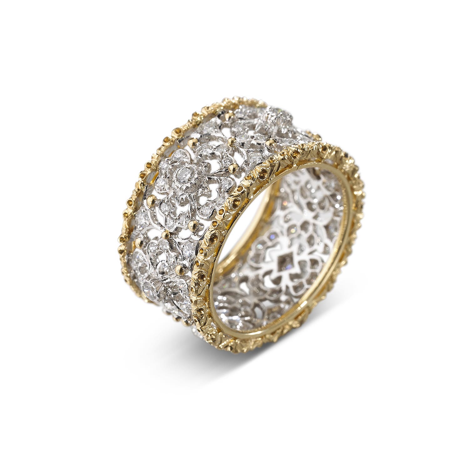 A pair of black high heel platform sandals.